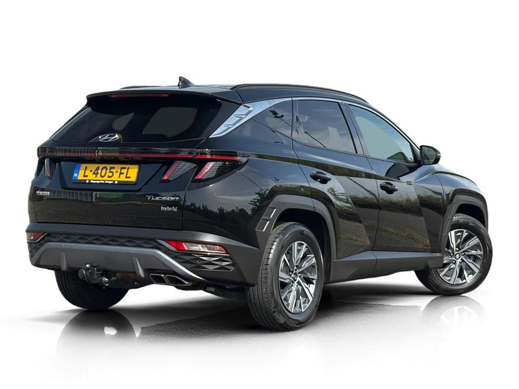 Hyundai Tucson 1.6 T-GDI HEV 230 PK Comfort ✅ Trekhaak ✅, Stof, Gebruikt, Euro 6, 4 cilinders
