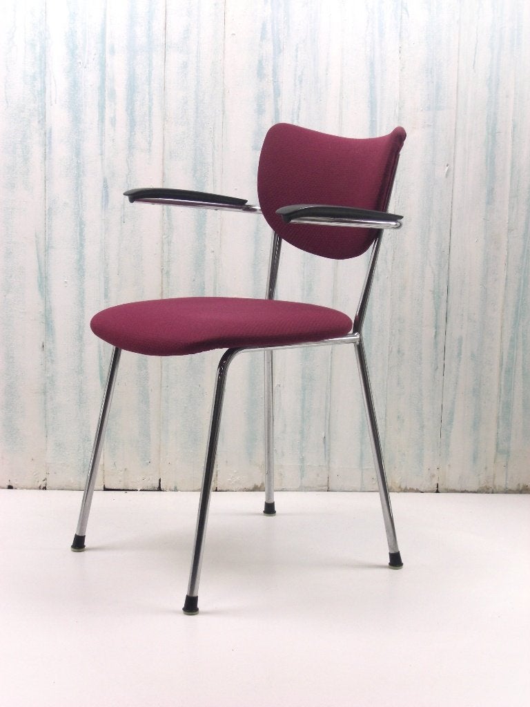 Gebr. De Wit Schiedam vintage stoelen model 3211, Ophalen, Gebruikt, Twee, Overige materialen