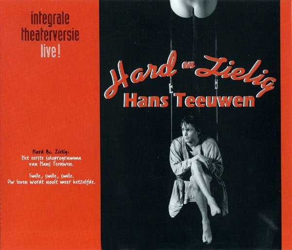 Hans Teeuwen "Hard-Zielig" (Integrale Theaterversie Live!), Ophalen of Verzenden, Gebruikt, Cabaret of Kleinkunst, Album