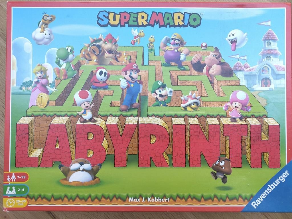 Labyrinth super Mario 7+, Ophalen