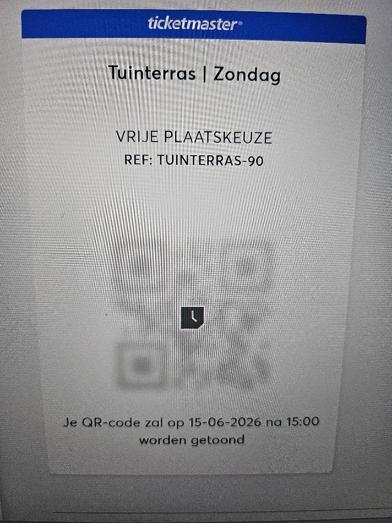 Ticket Pinkpop zondag 21 juni 2026, Eén persoon