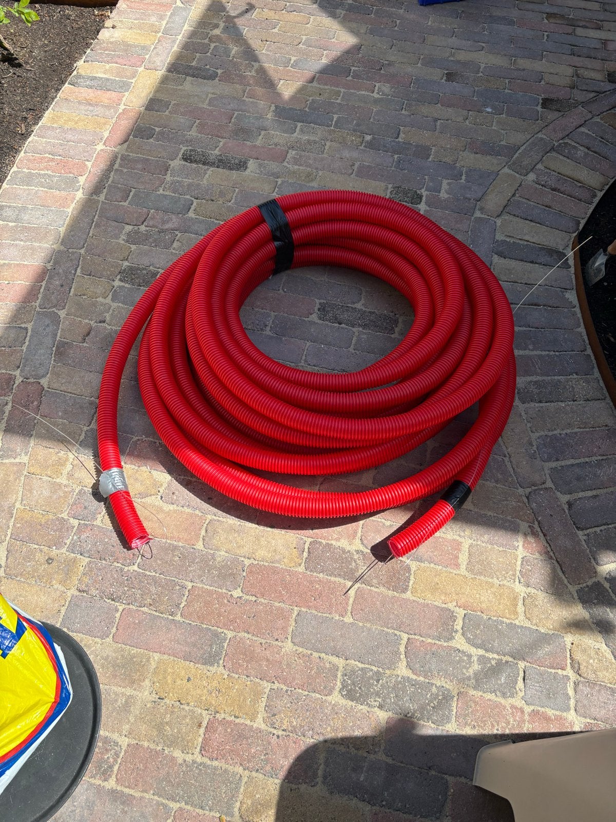 Flexibele buis voor elektra of water met trekdraad, Ophalen of Verzenden, Nieuw, Kabel of Snoer