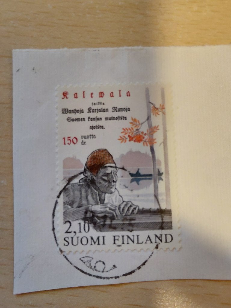 1985 Finland 150 jaar nationale epos Kalevala, Verzenden, Finland, Gestempeld