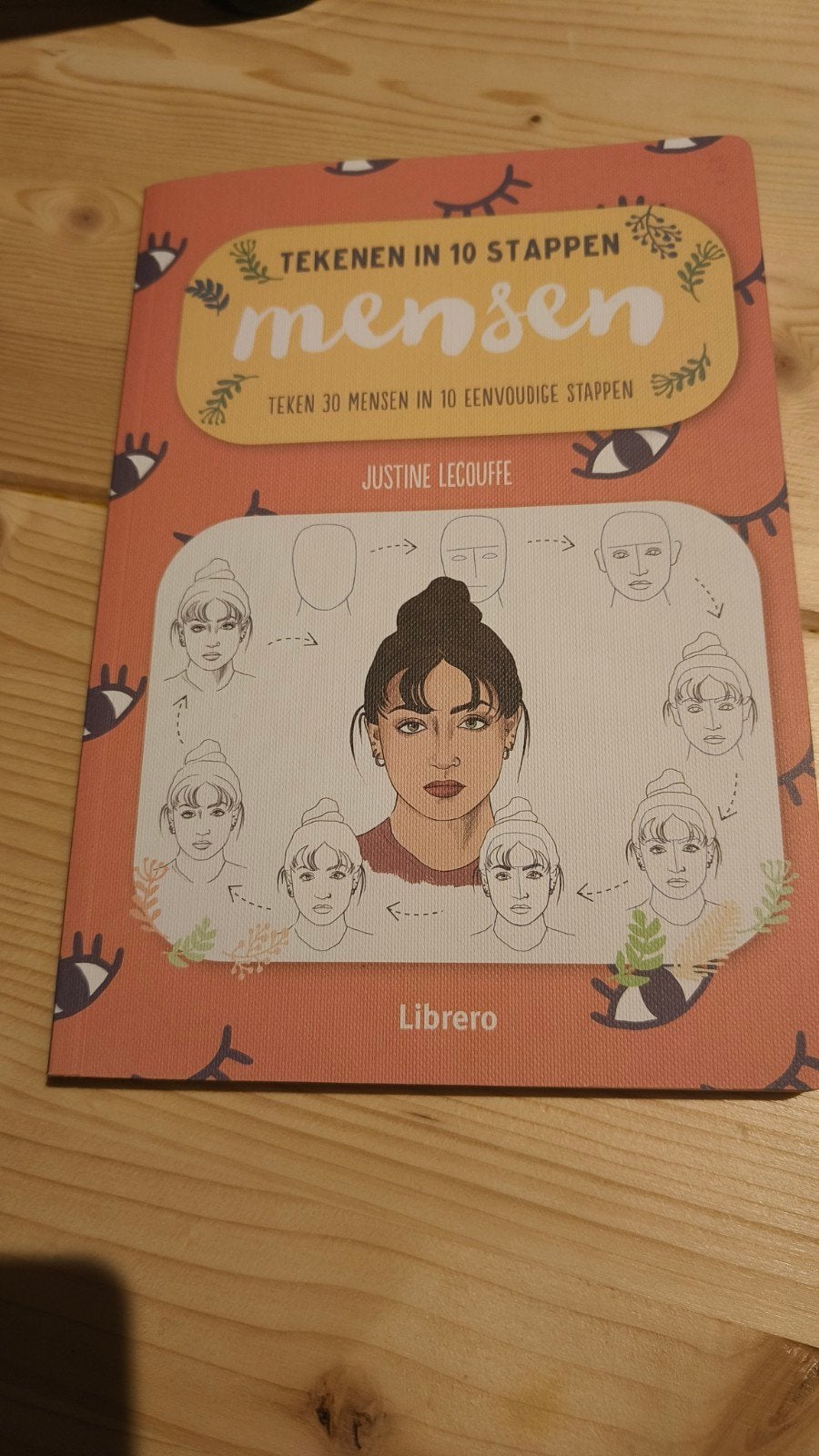Tekenboek: Tekenen in 10 stappen - Mensen, Ophalen of Verzenden, Zo goed als nieuw, Boek of Gids
