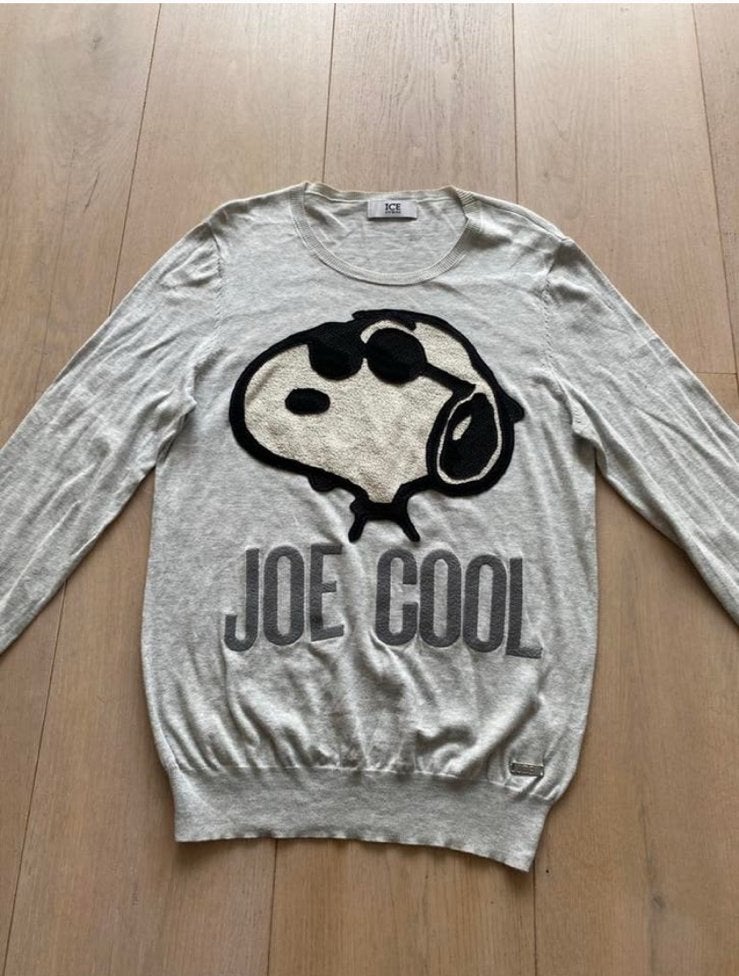 Ice iceberg s trui Snoopy, Ophalen of Verzenden, Zo goed als nieuw, Maat 46 (S) of kleiner, Grijs