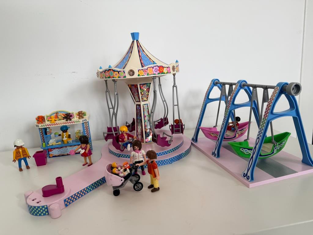 Playmobil Family Fun Groot pretpark, Ophalen, Gebruikt