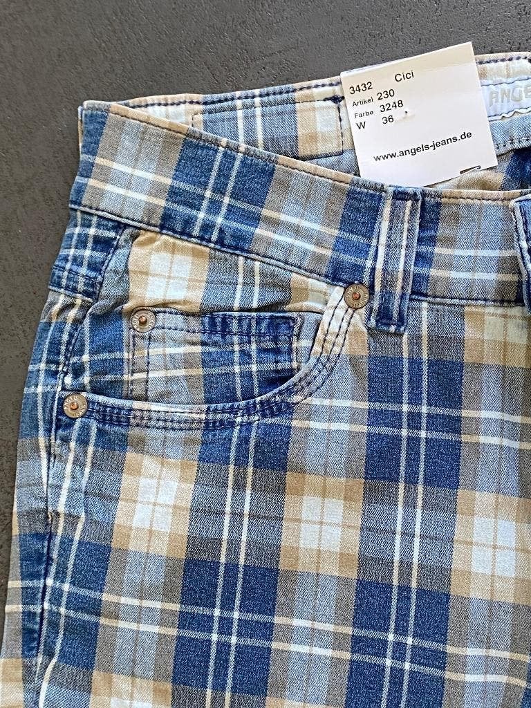 J78/7 Nw: Angels Cici broek spijkerbroek jeans mt 36=S/L32, Blauw, Nieuw, Ophalen of Verzenden, W28 - W29 (confectie 36)