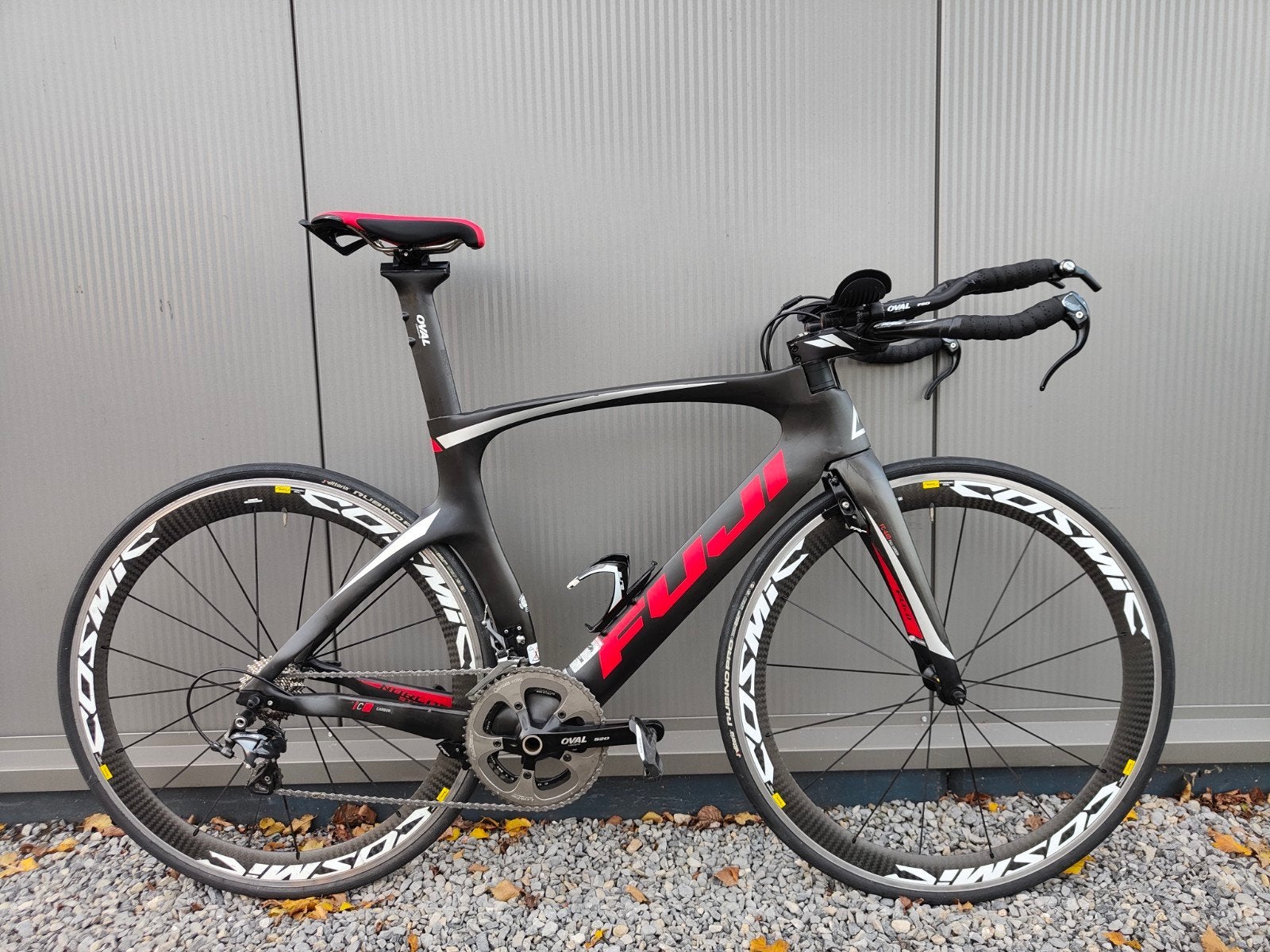 Fuji Norcom 2.1 Tijdritfiets. M/L. Ultegra. Carbon wielen, 28 inch, Carbon, Zo goed als nieuw, Meer dan 20 versnellingen