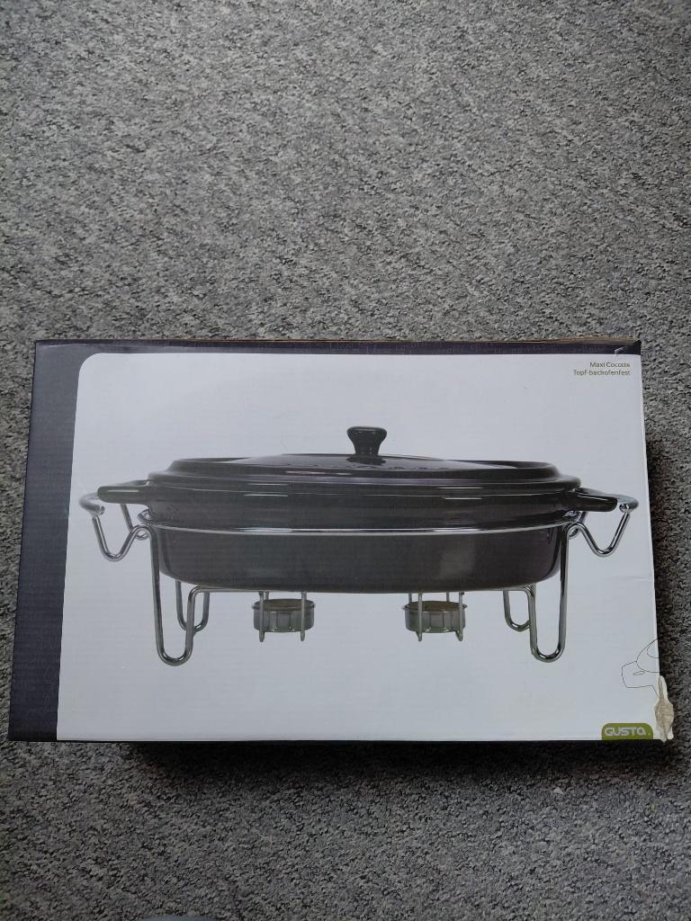 Gusta Maxi-cocotte ovenschaal, Overige typen, Grohe, Nieuw, Ophalen of Verzenden