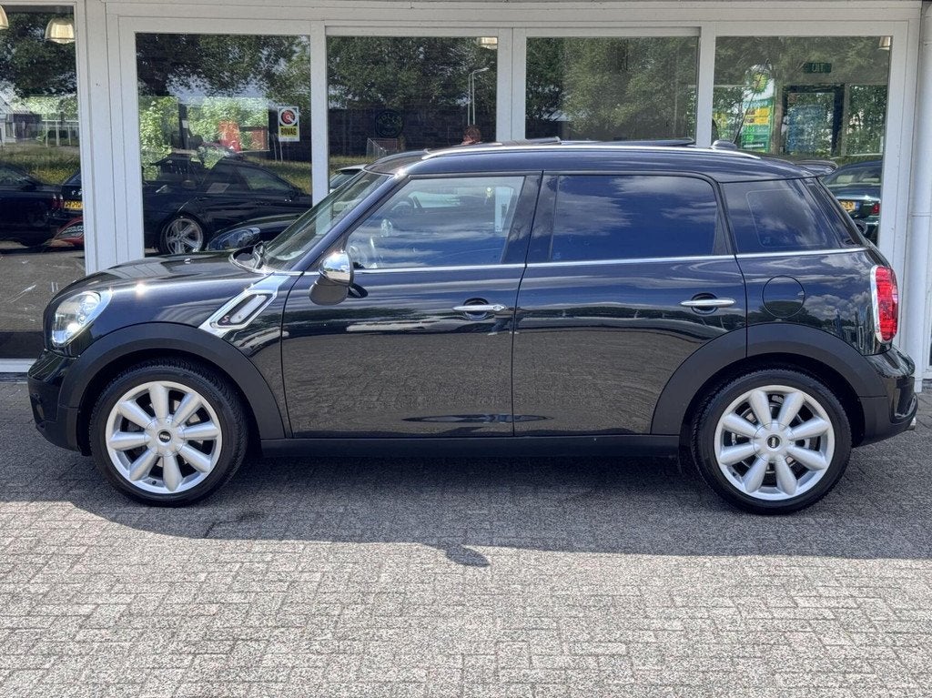Mini Countryman 1.6 Cooper S Pepper, Auto's, Euro 5, Gebruikt, Leder en Stof, Zwart