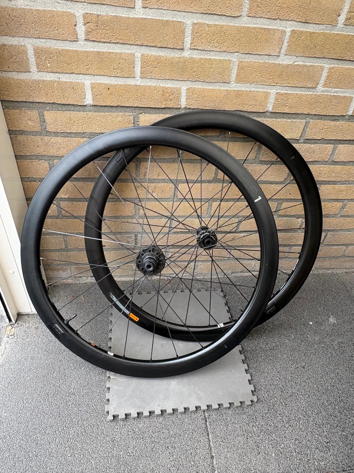 Giant SLR 1 42mm Hookless Wielset, Ophalen, Zo goed als nieuw, Carbon