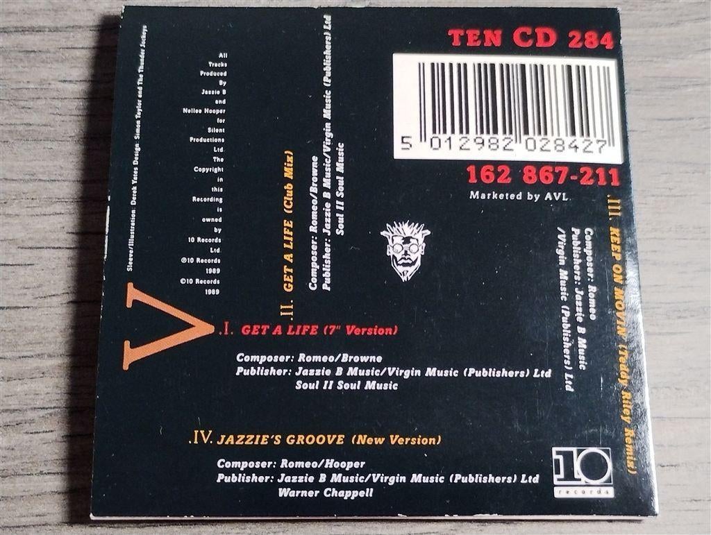 Soul II Soul ‎– Get A Life [3 Inch CD Single]., Ophalen of Verzenden, Zo goed als nieuw, R&B en Soul