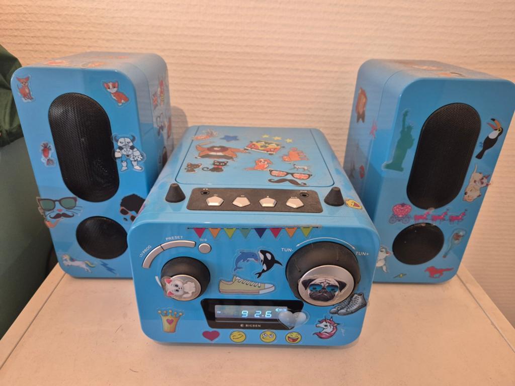 Bigben MCD11 Microset met CD/FM/AUX IN/USB (Optioneel), Overige merken, Ophalen of Verzenden, Zo goed als nieuw, Microset