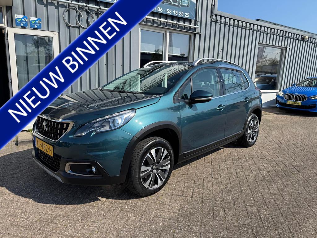 Peugeot 2008 1.2 PureTech Allure (bj 2016), Auto's, Voorwielaandrijving, Leder en Stof, Origineel Nederlands, Bedrijf