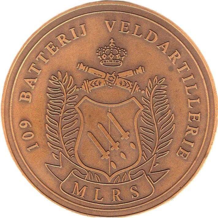 109 BATTERIJ VELDARTILLERIE M L R S, Ophalen of Verzenden, Overige materialen