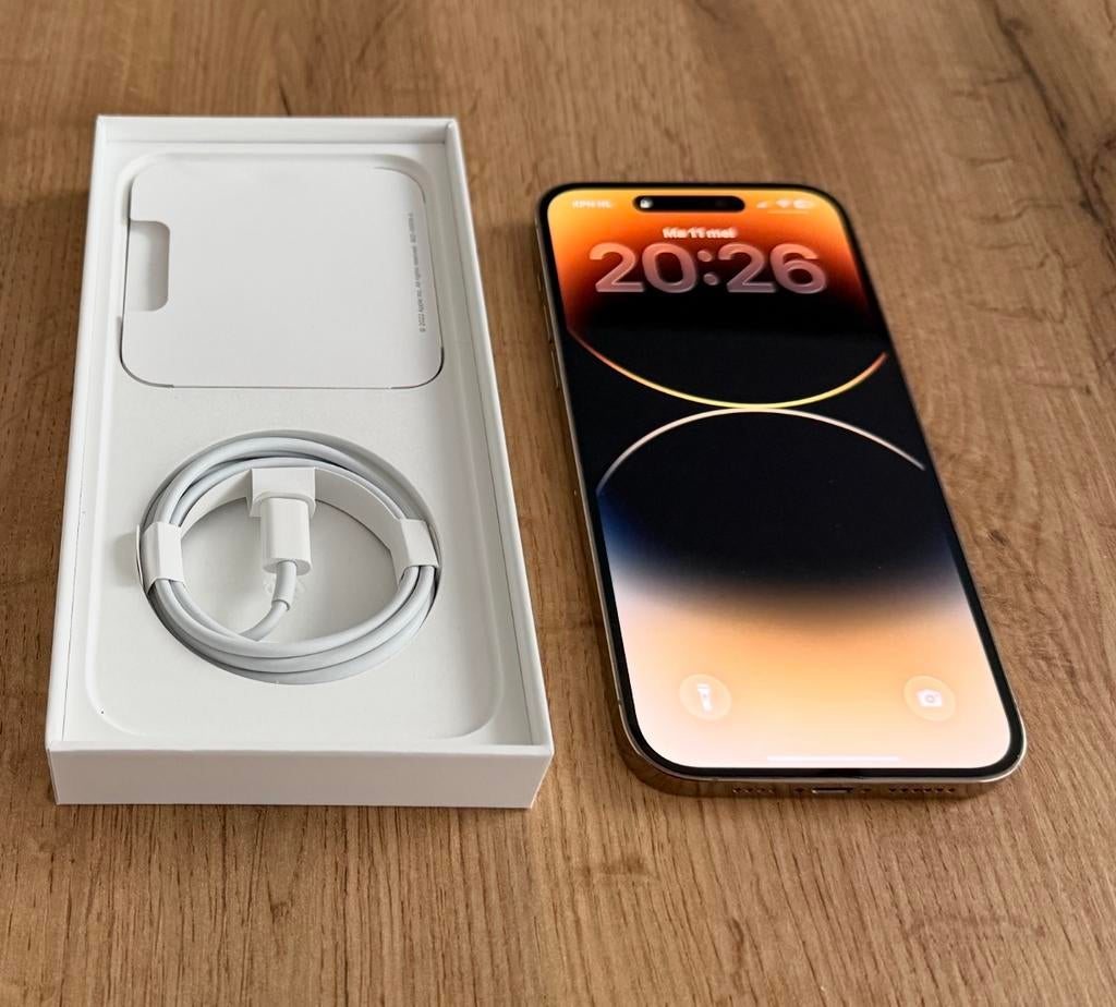 APPLE iPhone 14 Pro Max - 128 GB Goud 5G, Telecommunicatie, Mobiele telefoons | Apple iPhone, Ophalen, 83 %, 128 GB, Zo goed als nieuw
