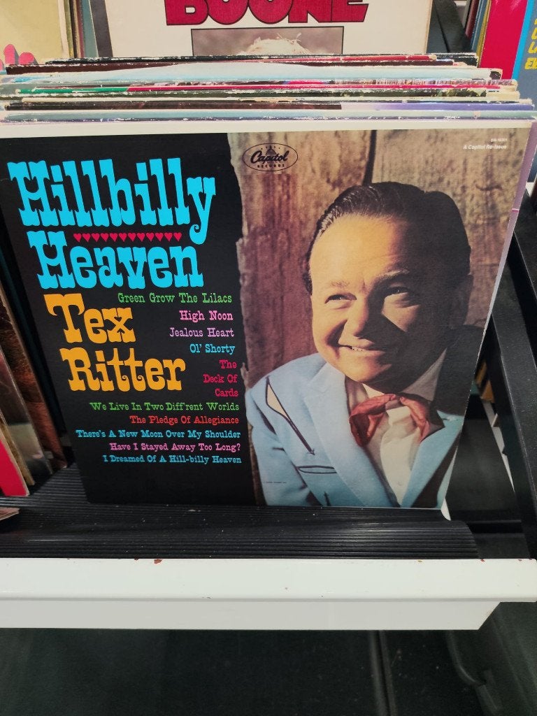 Tex Ritter. Hillbilly Heaven. LP0259, LP, Gebruikt, Verzenden, Overige formaten