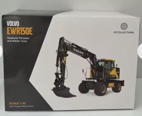 Volvo ewr150e - AT Collections, Hobby en Vrije tijd, Modelauto's | 1:32, Ophalen of Verzenden, Nieuw, Tractor of Landbouw, Overige merken