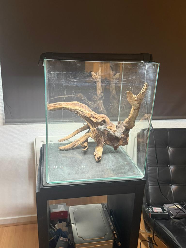 Dennerle NANO CUBE 60 Liter, Ophalen, Gebruikt, Pomp, Leeg aquarium