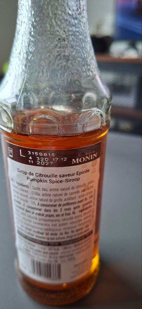 Moning koffie siroop, Ophalen of Verzenden