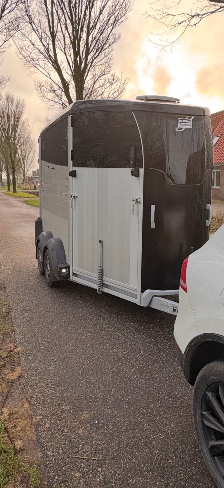 Ifor williams HBX 511, Ophalen of Verzenden, Zo goed als nieuw, Aluminium, 2-paards trailer