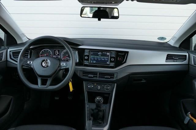 Volkswagen Polo 1.0 MPI Comfortline|1e eig|Cruise control|Ai, Auto's, Stof, Zwart, Origineel Nederlands, Bedrijf