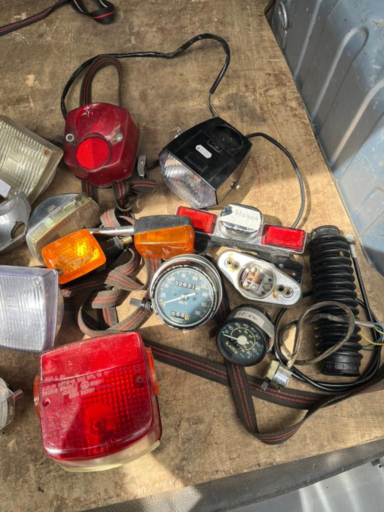 Diverse oldtimer bromfiets onderdelen, Ophalen, Overige typen, Overige merken