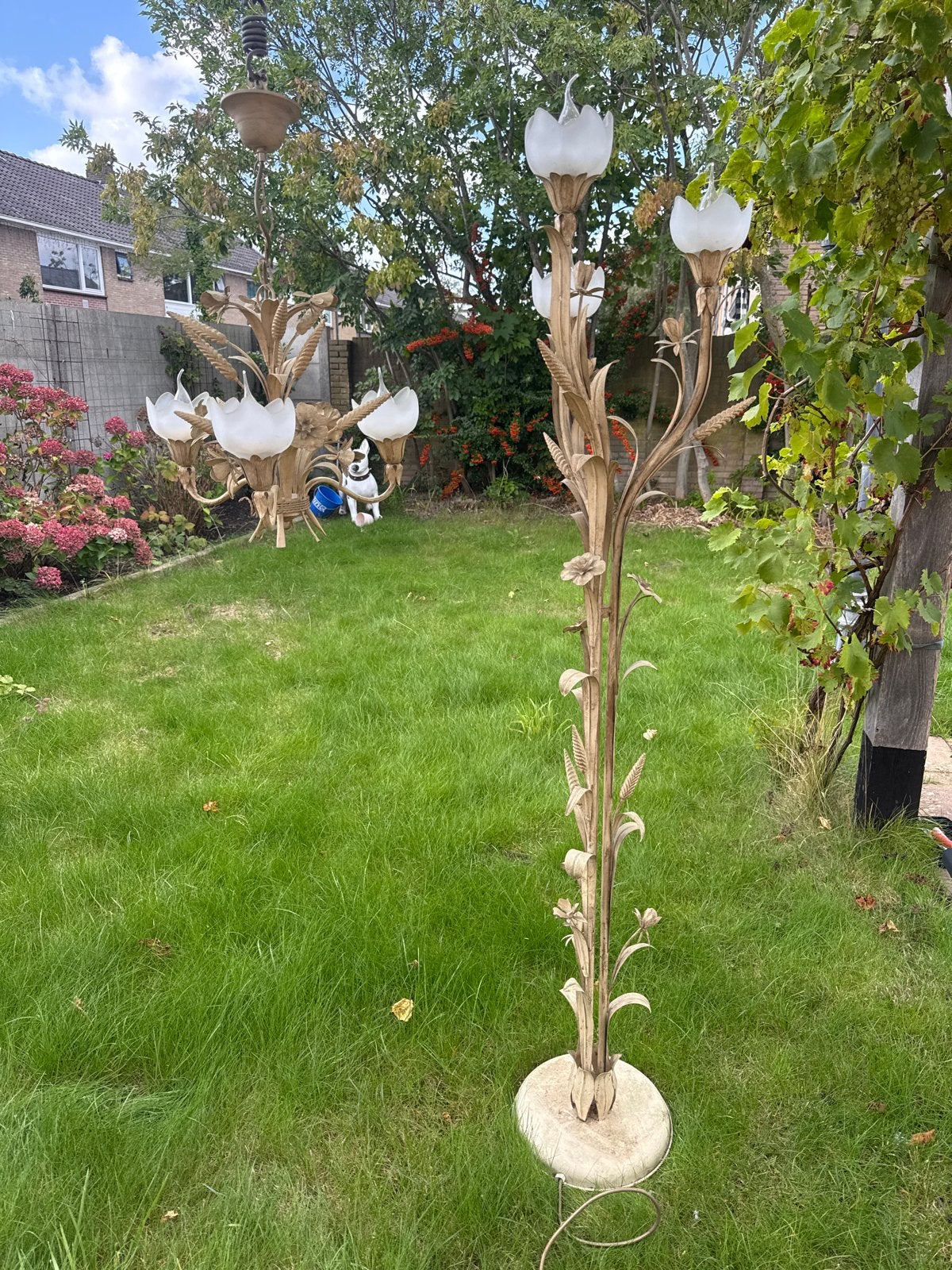 Vintage Italiaanse lampen uit de jaren 70, Ophalen of Verzenden