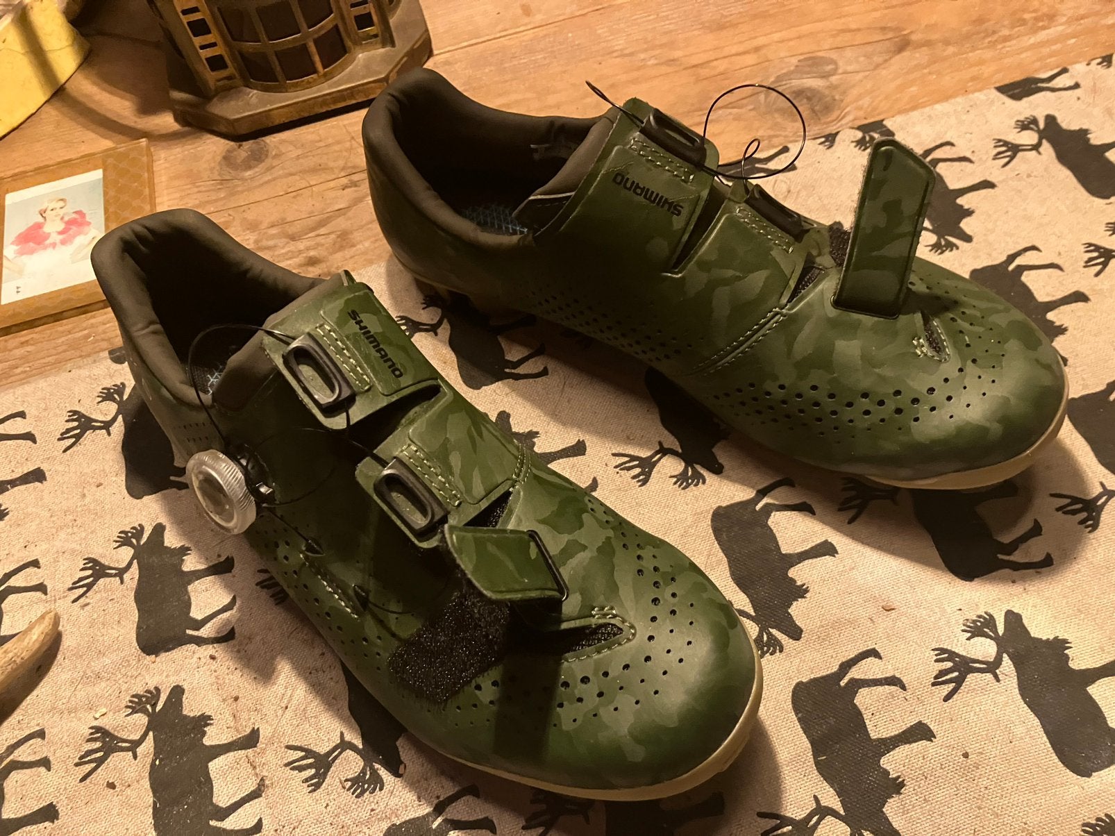 Shimano RX6 gravelbikeschoenen maat 42 incl. SPD-plaatjes, Ophalen of Verzenden, Zo goed als nieuw
