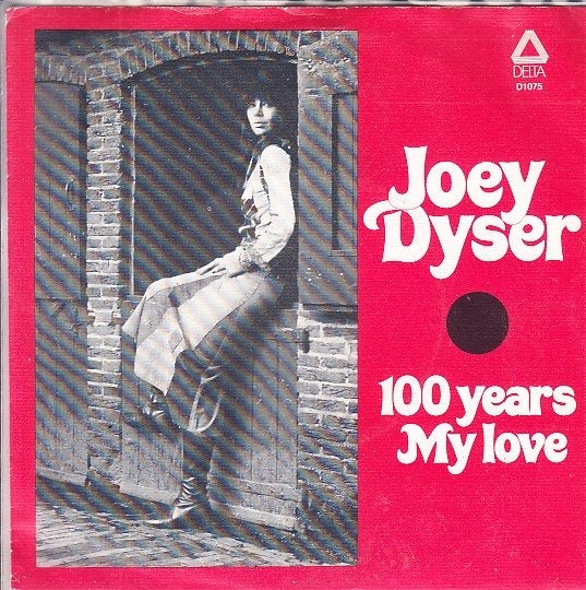 joey dyser - 100 years  ( nlpop / 1974), Cd's en Dvd's, 7 inch, Ophalen of Verzenden, Zo goed als nieuw, Pop