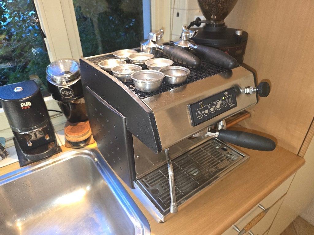 dual boiler espresso apparaat Techno Reneka, 1 kopje, Ophalen, Gebruikt, Espresso apparaat