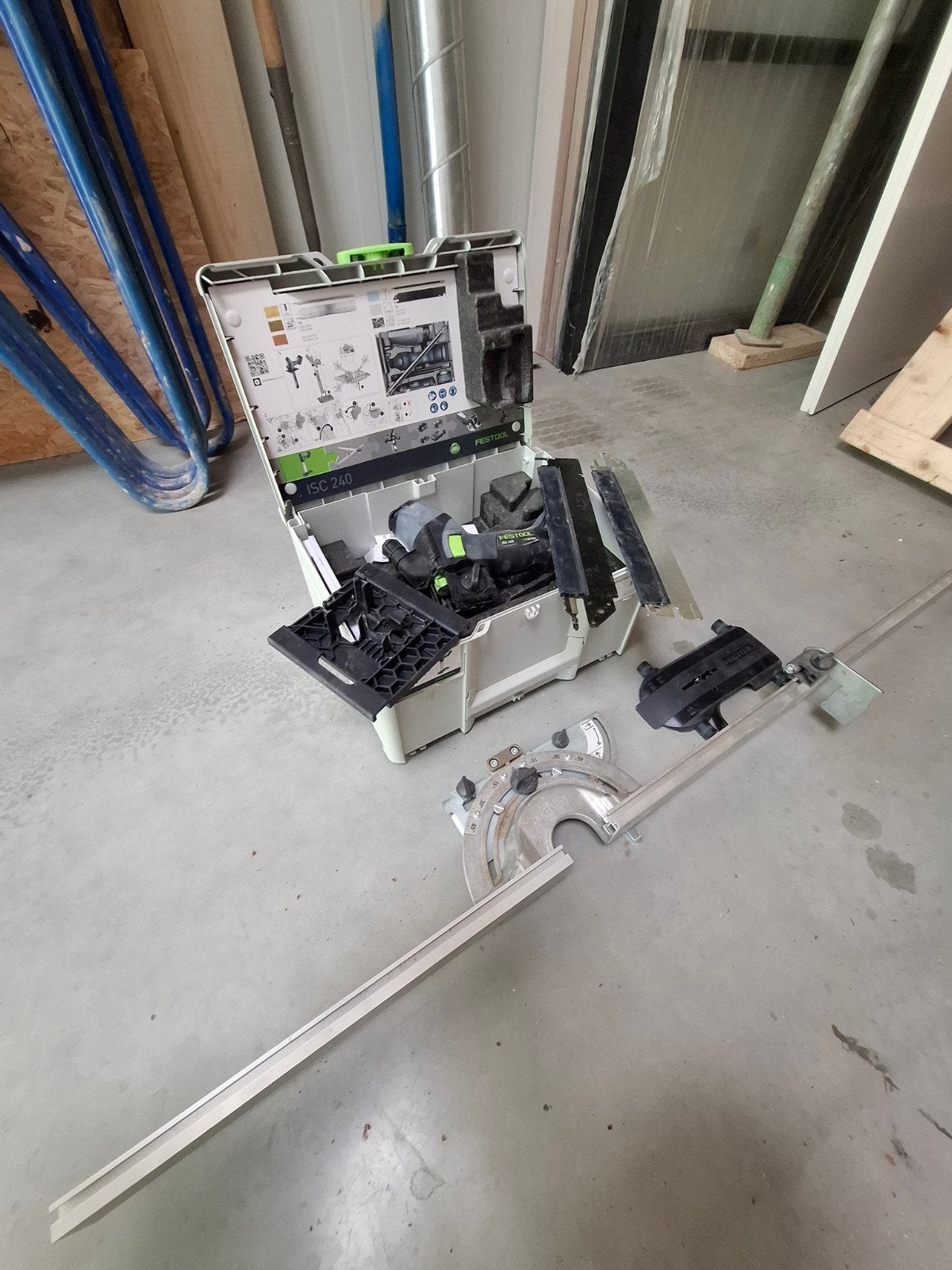 Festool ISC 240 Isolatiezaag met geleider, Ophalen, Gebruikt