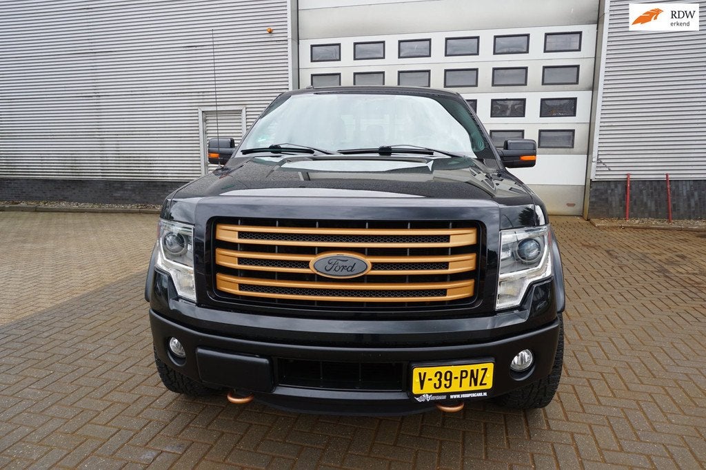 Ford FORD F150 FX4 LPG /CAMERA MARGE AUTO /STOEL VENTILATIE, Auto's, Gebruikt, F-150, Zwart, Leder
