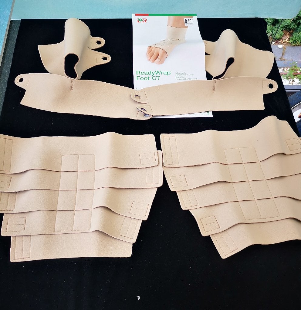 L&R ReadyWrap Foot Voet CT Kuitstuk Been Kompressie zwachtel, Ophalen of Verzenden, Nieuw