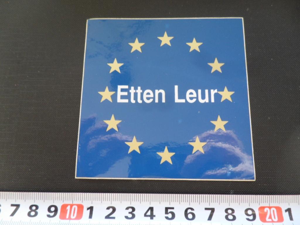sticker Etten - Leur, Ophalen, Zo goed als nieuw