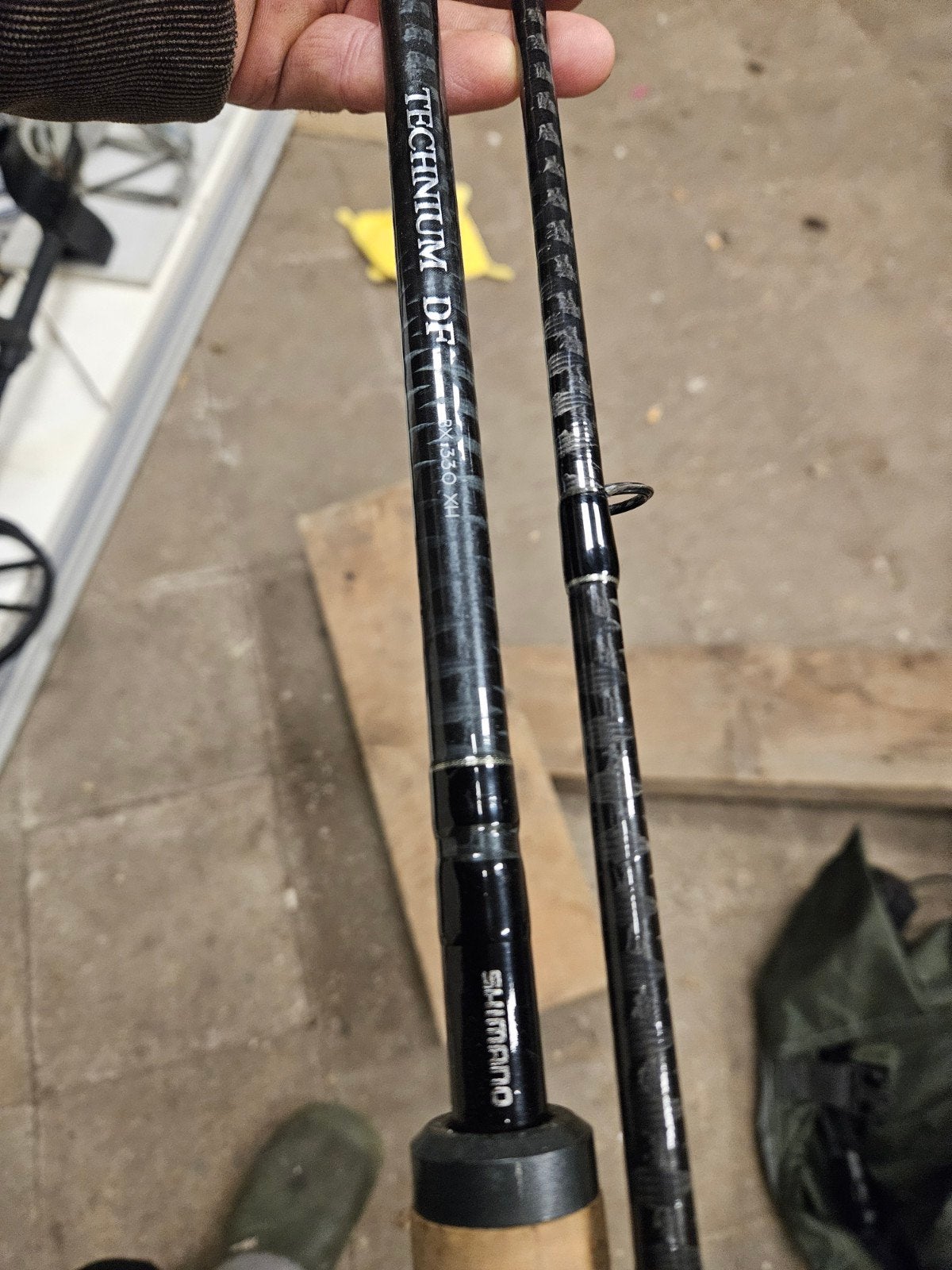 Shimano Technium DF BX 330XH (3.30m – Extra Heavy Werphengel, Ophalen, Zo goed als nieuw, Werphengel