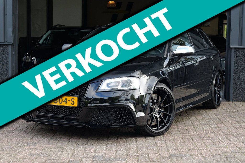 Audi RS3 Sportback 2.5 T quattro Pro Line Leder|Stoelv|Elekt, Auto's, Audi, Automaat, Euro 5, Gebruikt, Zwart
