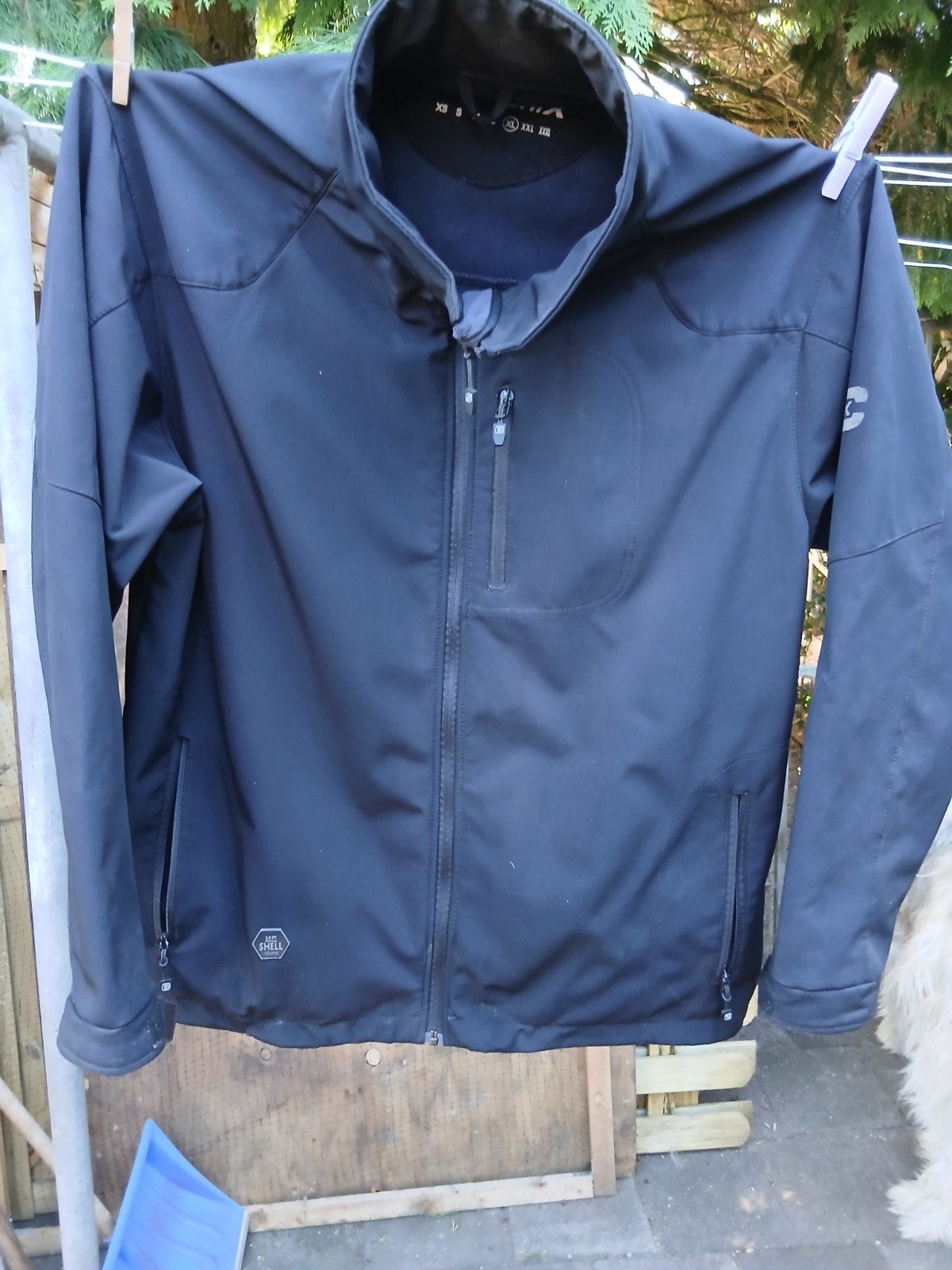jas, Blauw, Chamonix, Maat 56/58 (XL), Ophalen of Verzenden