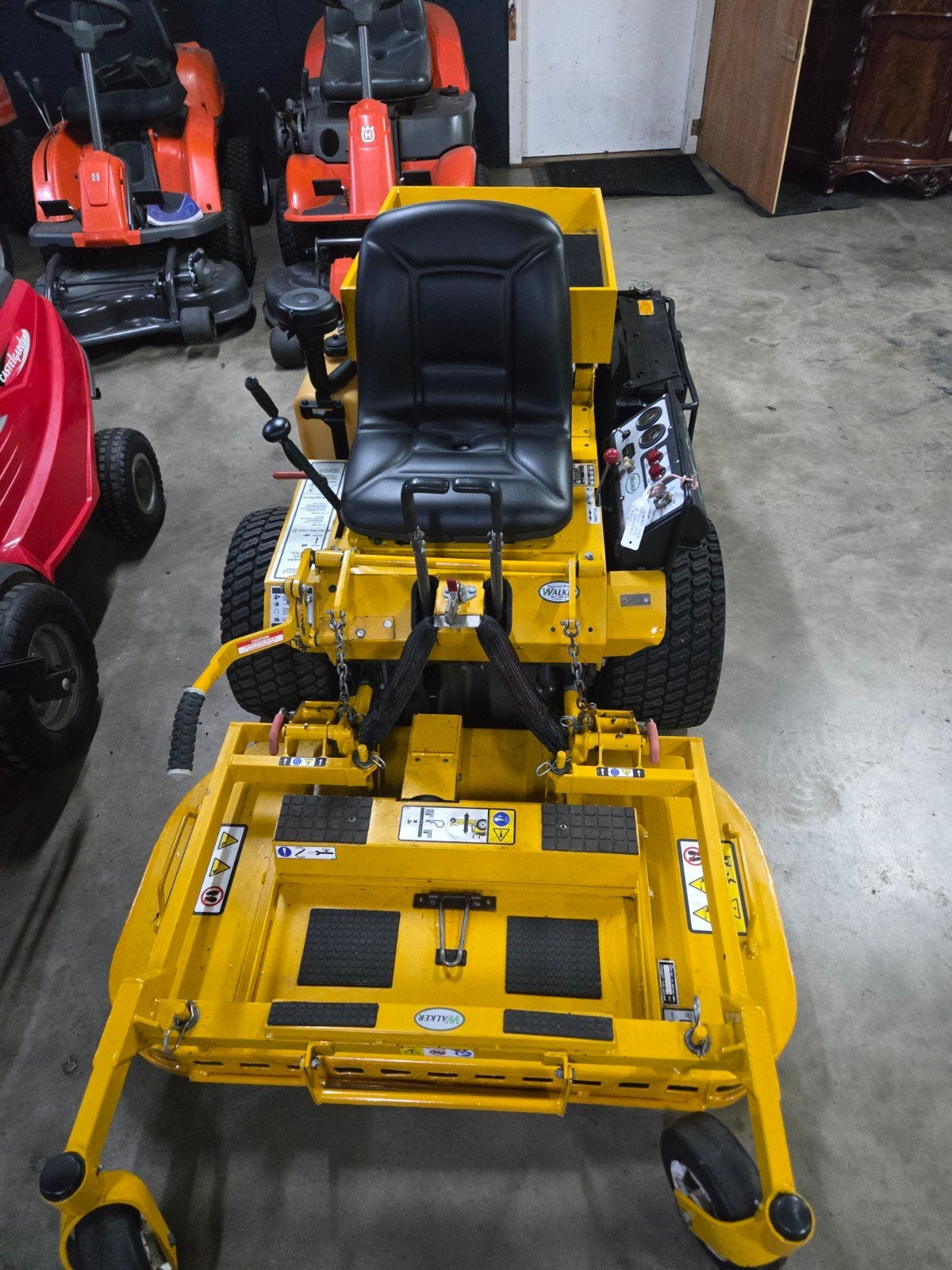 zitmaaier  zero turn  waker  mulch diesel, Ophalen, 50 cm of meer