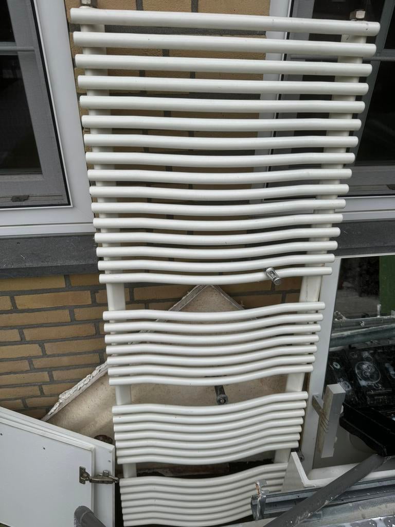 Designradiator, Doe-het-zelf en Verbouw, Ophalen, Gebruikt, Radiator, Minder dan 60 cm