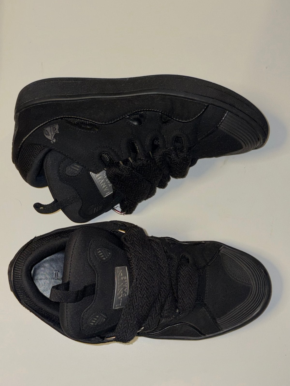 Lanvin Curb Sneakers Zwart, Kleding | Heren, Schoenen, Ophalen of Verzenden, Zo goed als nieuw, Zwart, Sneakers of Gympen