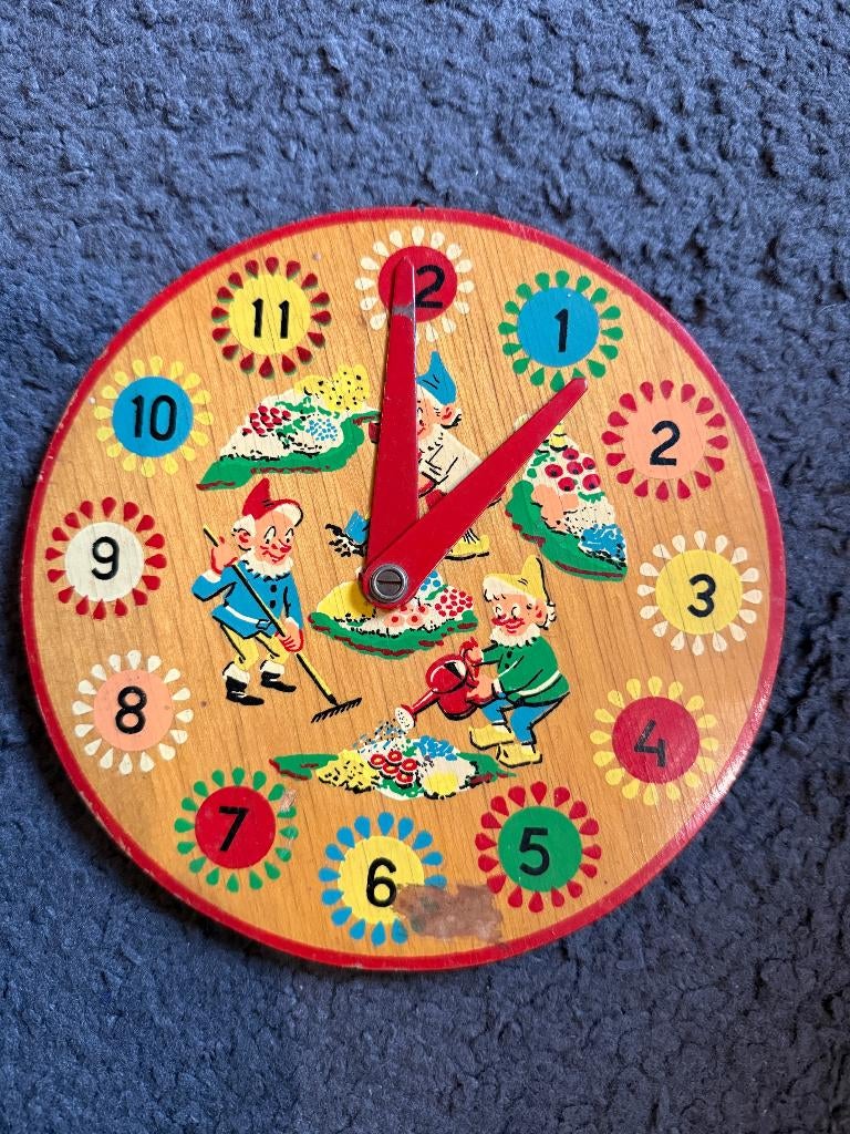 Simplex houten klok. Klokpuzzel, Ophalen of Verzenden