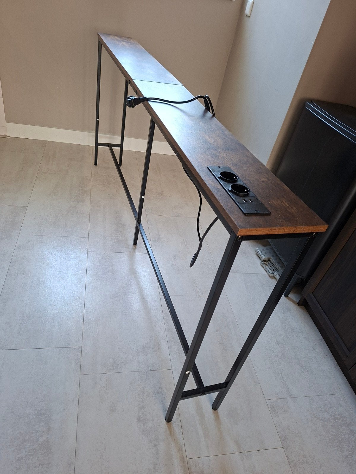 sidetable, Ophalen, 25 tot 50 cm, Rechthoekig, 150 tot 200 cm