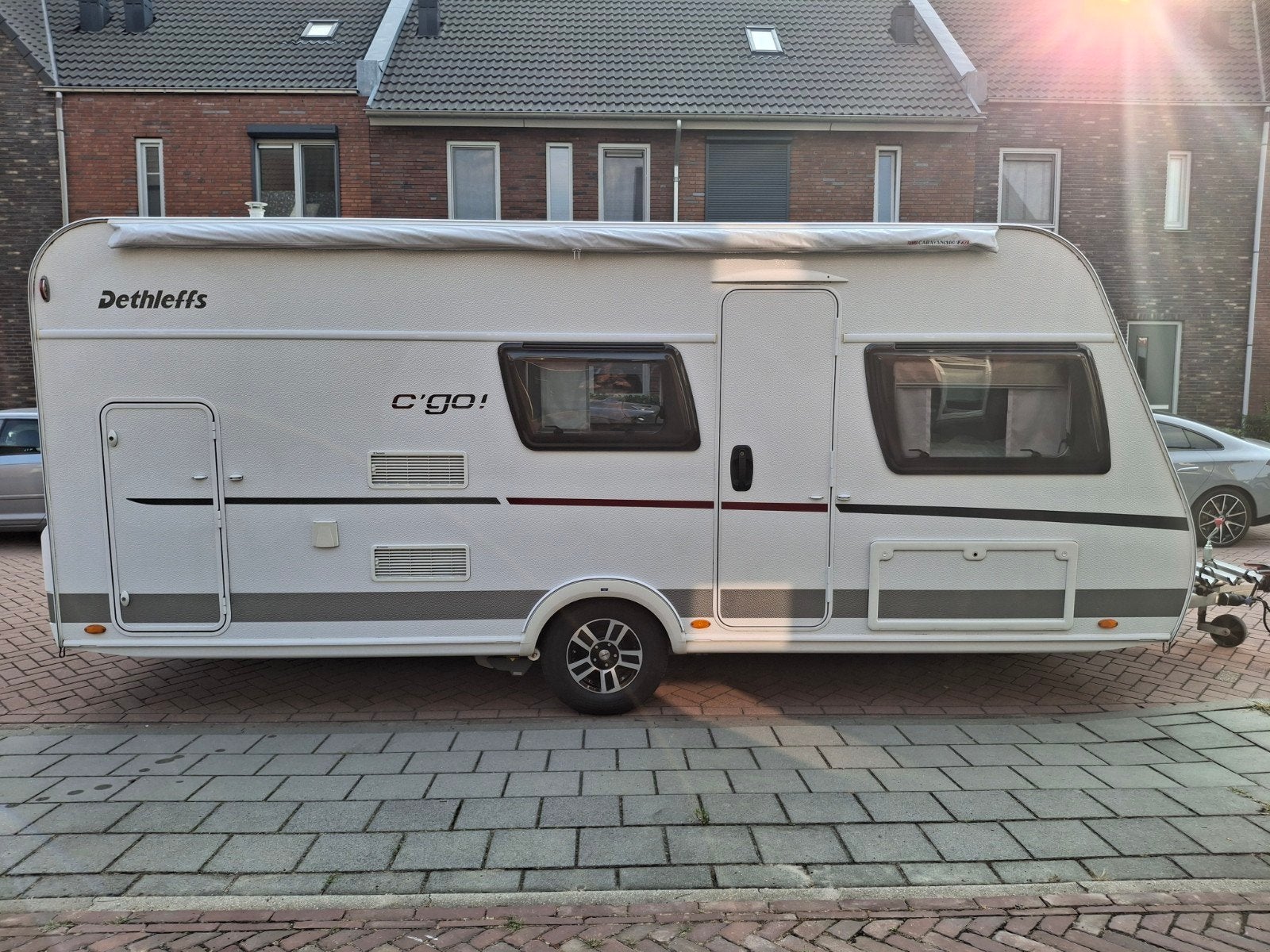 Dethleffs C'go 495qsk! Stapelbed, Airco, Mover,Voortent, Schokbreker, Treinzit, Particulier, Dethleffs