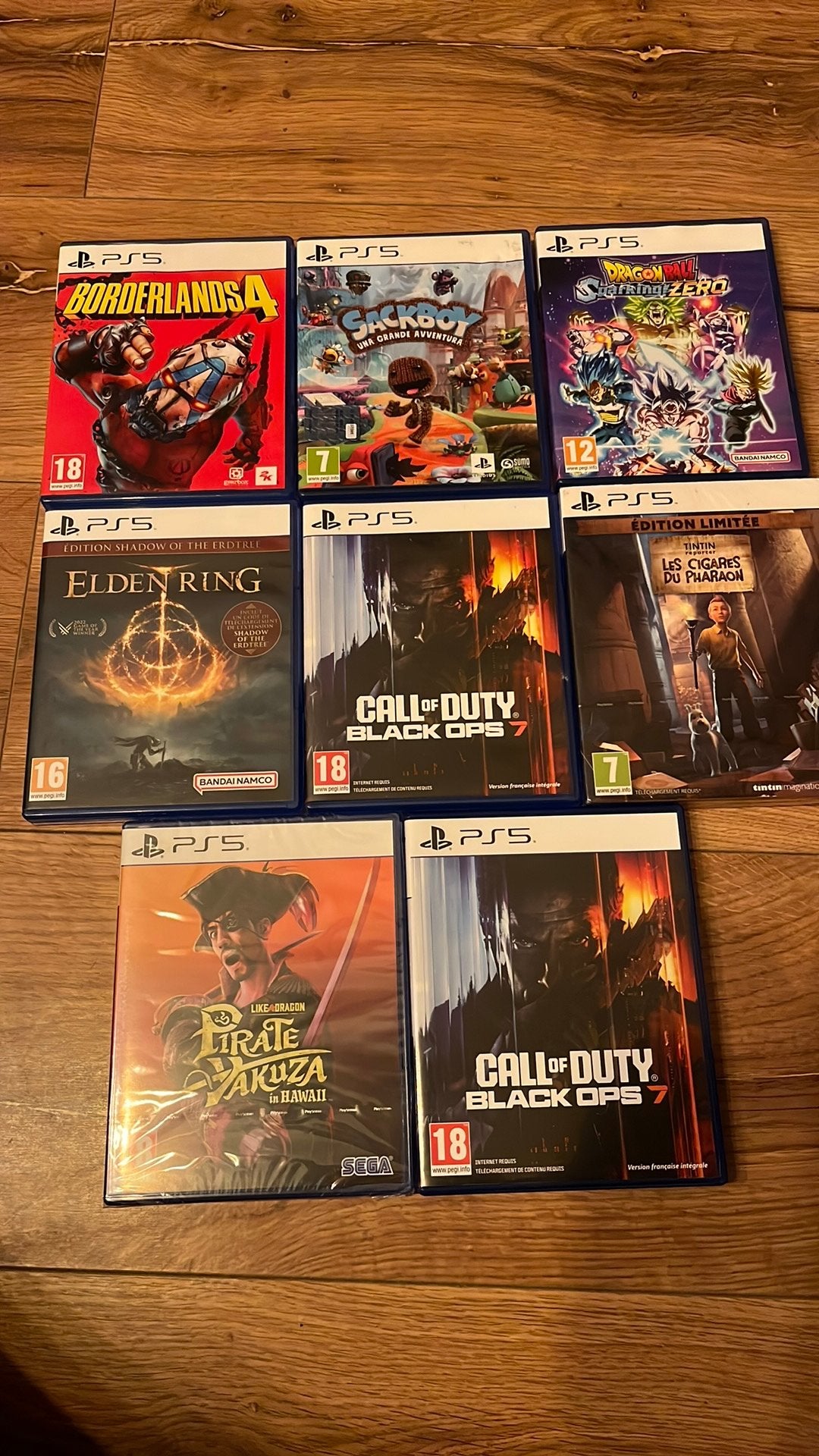 CALL OF DUTY , ELDEN RING , PIRATE YAKUZA, Ophalen of Verzenden, Zo goed als nieuw