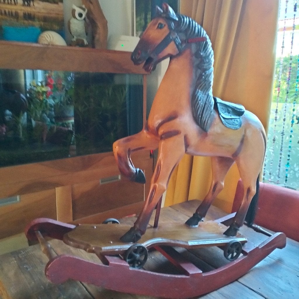 decoratie hobbelpaard, Ophalen of Verzenden