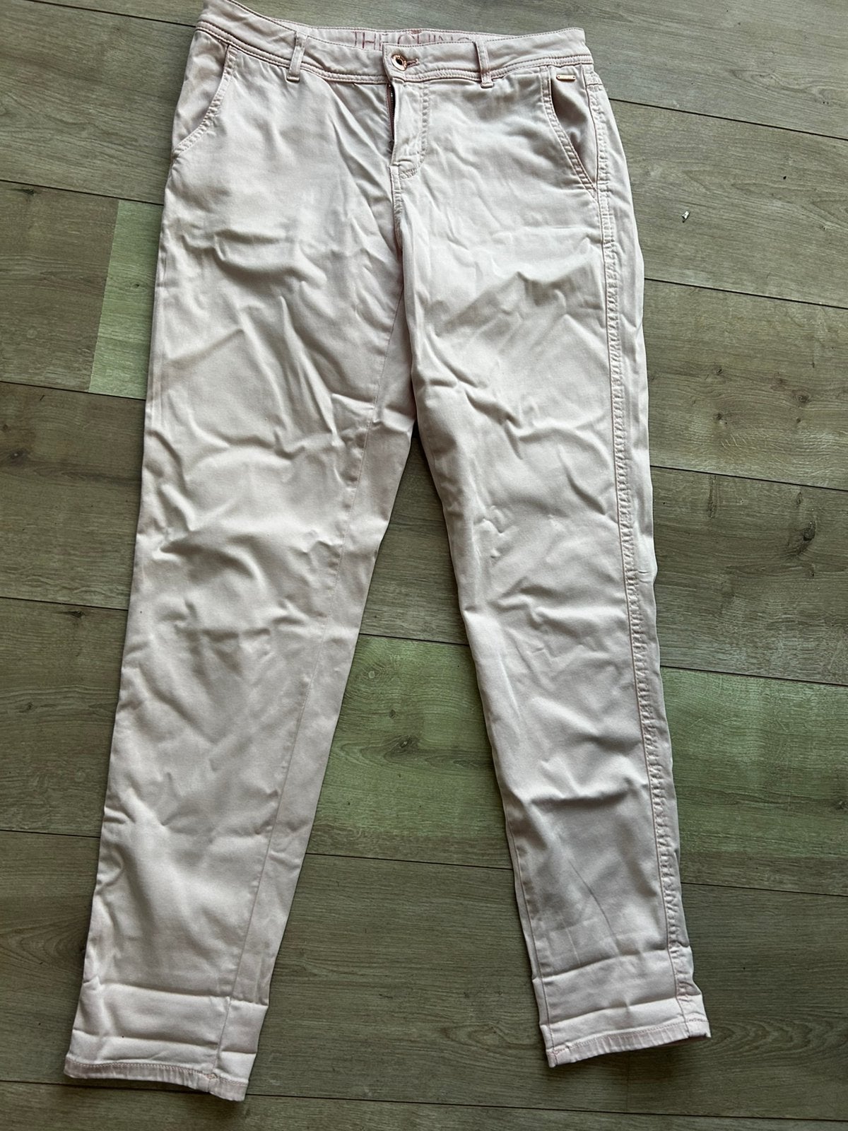 Taifun chino 38 licht roze zomer broek M, Kleding | Dames, Broeken en Pantalons, Maat 38/40 (M), Ophalen of Verzenden, Zo goed als nieuw