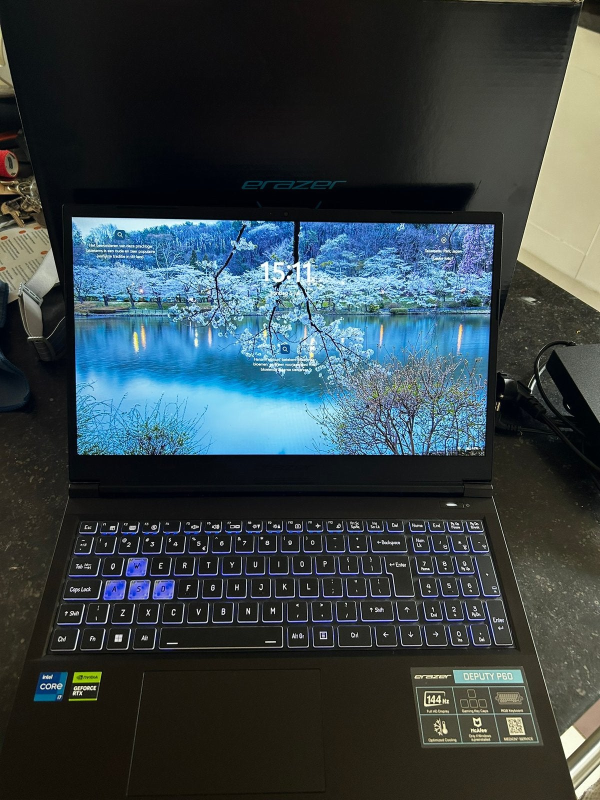 Erazer deputy p60 1TB RTX 4070, Computers en Software, Met videokaart, Intel Core i7-13620H, Nieuw, Ophalen of Verzenden