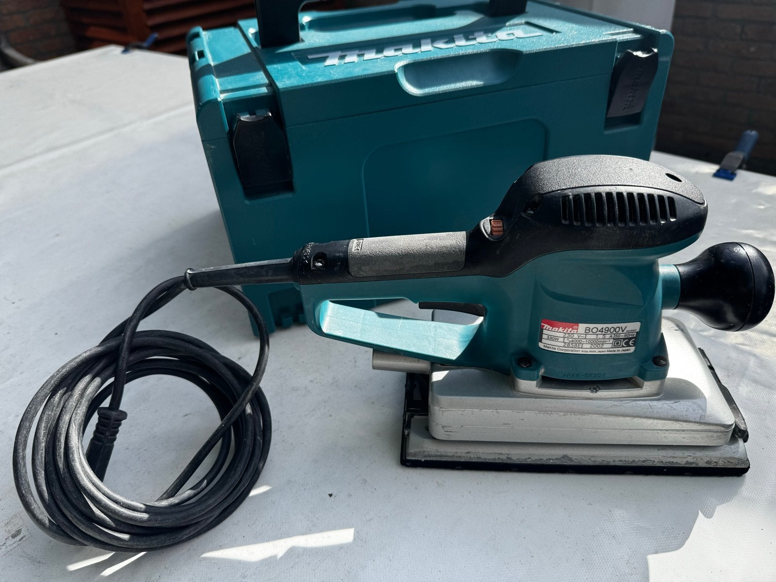 Makita BO4900V Vlakschuurmachine - Zo goed als nieuw