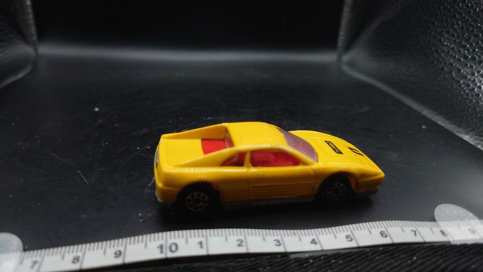 Novacar nr.101 Ferrari 348 GTB - Geel Diecast Model, Ophalen of Verzenden, Gebruikt, Auto, Overige merken